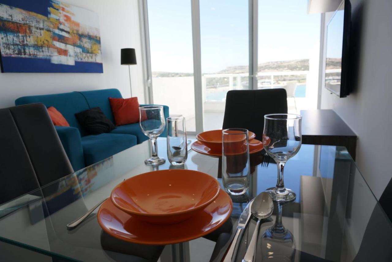 Sea View Penthouse Mellieha Bay Apartment Exterior photo